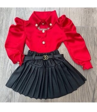 Draakjes en Boefjes Classy Blouse - Rood