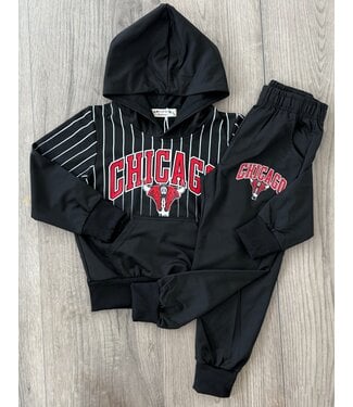 Chicago Joggingset - Zwart