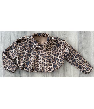 Suede Jasje - Leopardprint