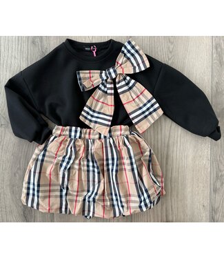 Pretty Amazing Skirt Set - Zwart