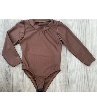 Zijden Body - Marron