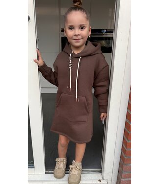 Hoodie Dress - Marron (Verzenddatum 23 okt)