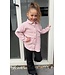 Blouse met hartjes knopen - Roze