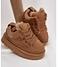 Furry Sneakers (Unisex) - Camel