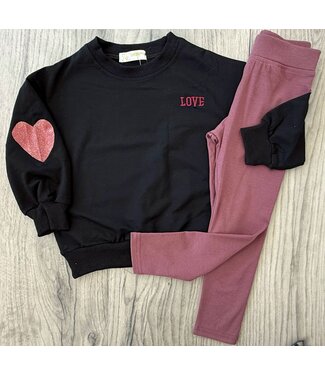 Love Sweater - Zwart
