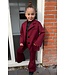 Blazer & Flared Pantalon - Bordeaux