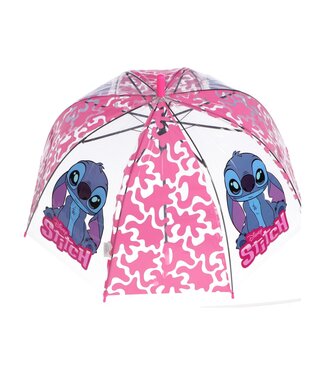 Stitch paraplu - Roze