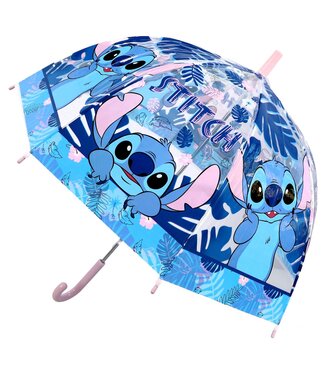 Stitch paraplu - Blauw
