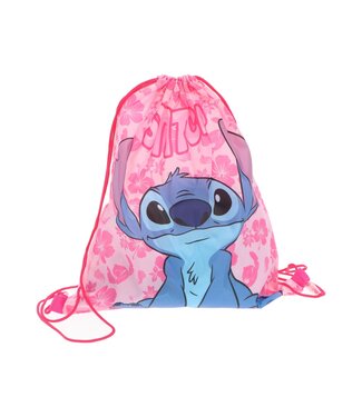 Stitch gymtas - Roze (Verzenddatum 4 nov)