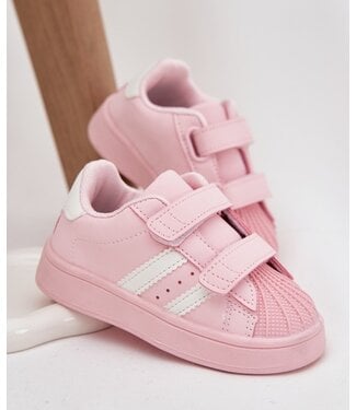 Stripe sneakers 2.0 - Roze