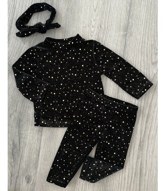 My Sparkle Set (3-Delig) - Zwart