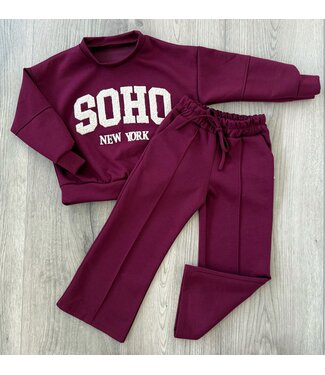 Soho Jogging set - Bordeaux