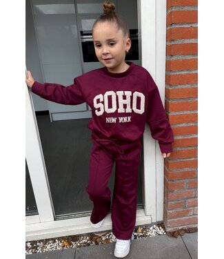 Soho Jogging set - Bordeaux