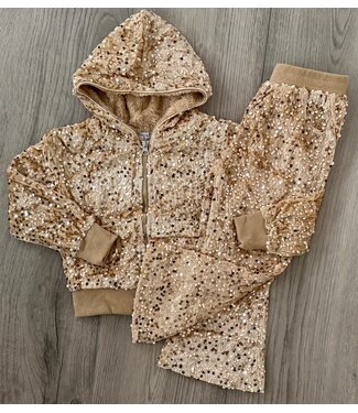 Pailletten Set - Goud