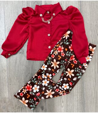 Draakjes en Boefjes Classy Blouse - Rood