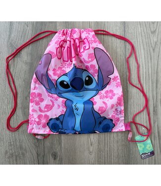 Stitch gymtas - Roze