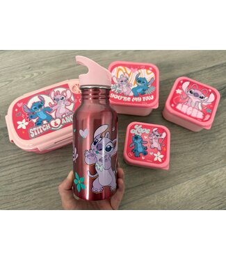 Stitch 5-delige Lunchset - Roze
