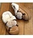 Furry Soft & Pompon Sliders - Camel