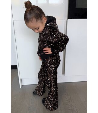 Pailletten Set - Zwart