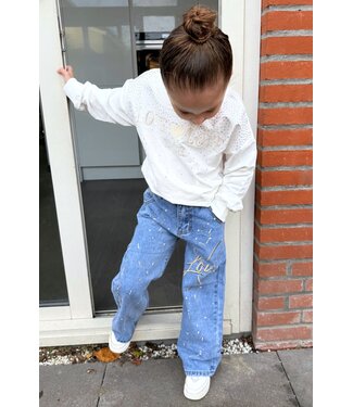 Denim Jeans Blauw - LOVE