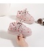 Furry Strawberry Sneakers -  Roze