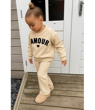 Amour Jogging set - Beige