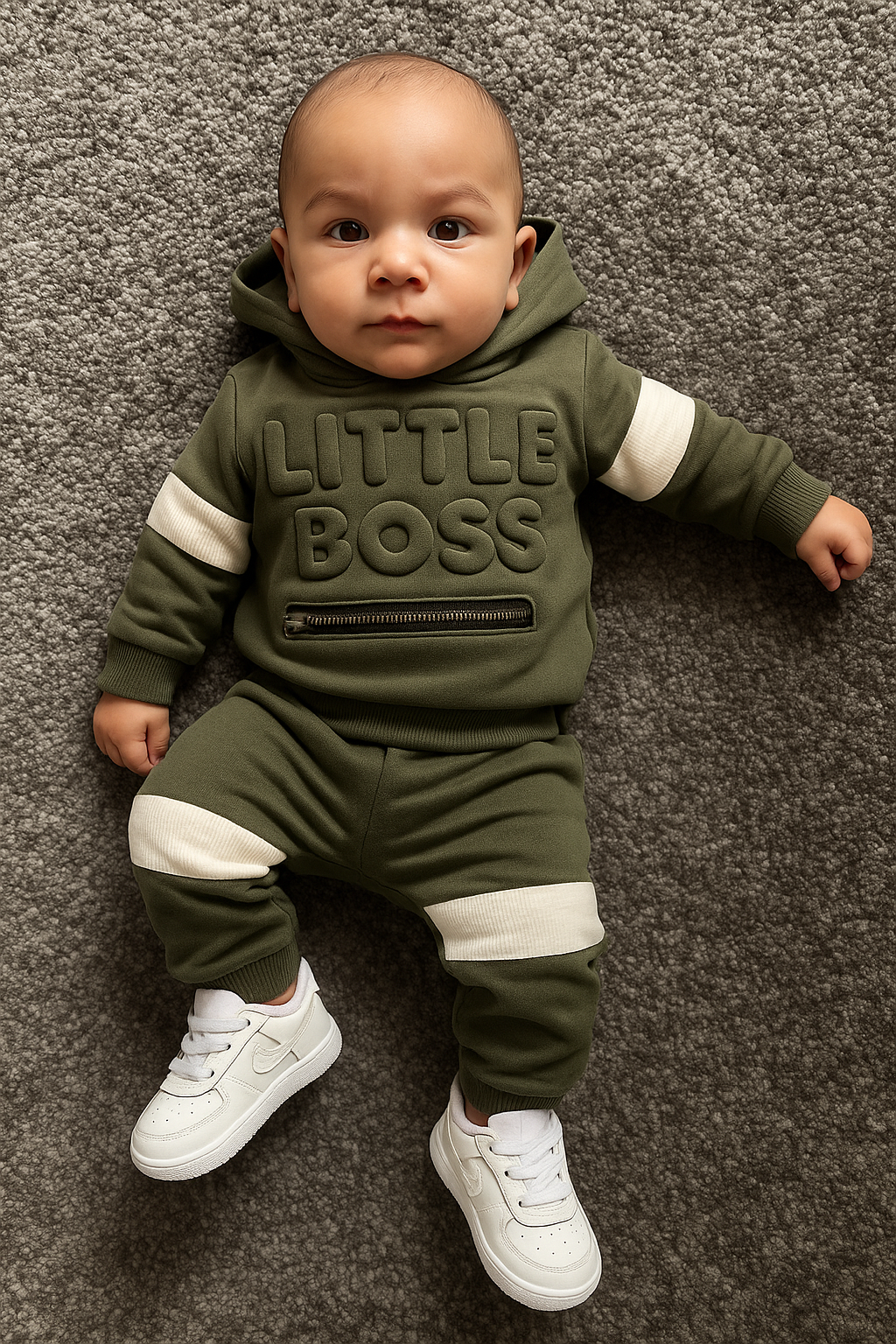 Little Boss Set - Khaki