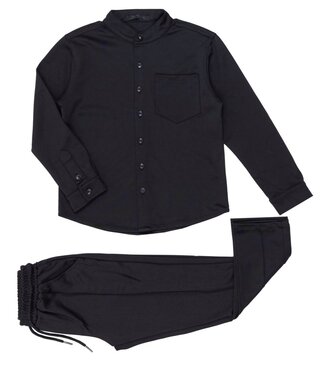 Nette blouse set - Zwart  2.0