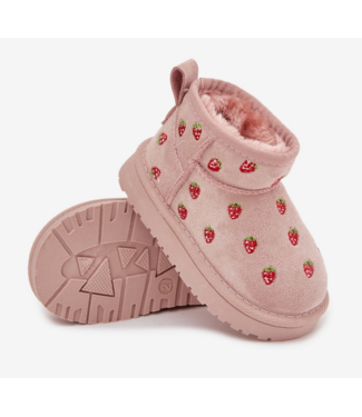 Aardbeien boots - Roze