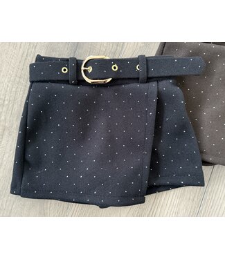 Sprinkle broekrokje - Zwart