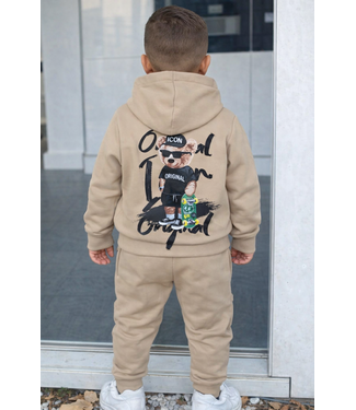 Icon Joggingset - Beige (Verzenddatum  6 jan)