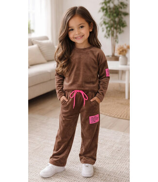 VELVET | Perfect Outfit - Jogging Set Camel