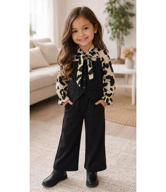 Leopard Blouse & Pantalon