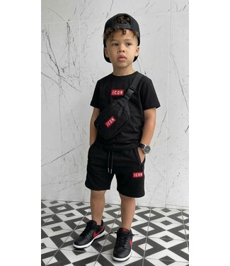 Icon Zomer Set (Met Tasje) Zwart