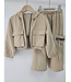 Cargo Jogging Set - Beige