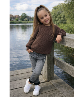 Koko Noko Loose Fit Flower jeans