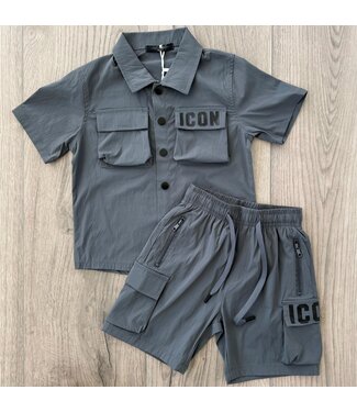 Icon Polo Set - Grijs (Verzenddatum 8 jan)