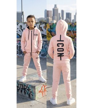 Icon Joggingset - Zalm (Verzenddatum 8 jan)