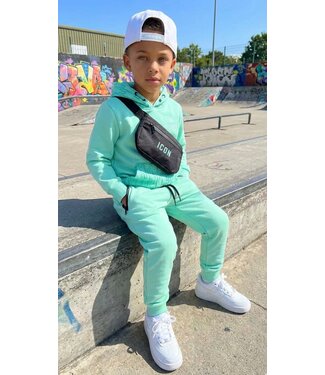 Icon Joggingset met tasje - Mint
