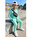 Icon Joggingset met tasje - Mint