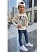 Icon Jeans & Longsleeve Beige (Verzenddatum 12 jan)