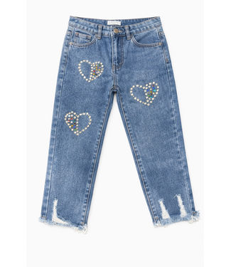 Diamond Heart Jeans