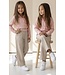 Pantalon & Blouse Set (Met Riem) - Roze