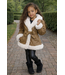 Leatherlook Fur Jacket - Camel (Verzenddatum 15 Jan)