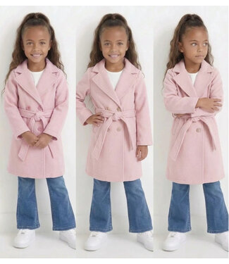 Trenchcoat - Roze (Verzenddatum 15 jan)