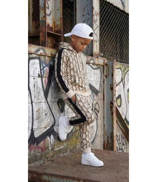 Icon Joggingset - Beige/Zwart