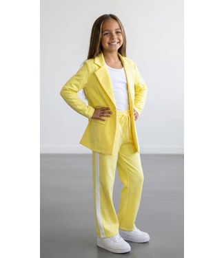 Blazer Set - Geel (Levertijd 1 week)