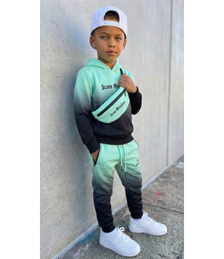 Icon Joggingset met tasje - Mint
