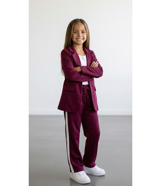 Blazer Set - Bordeaux