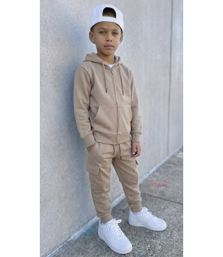 Cargo Joggingset - Taupe   (Verzenddatum 12 feb)